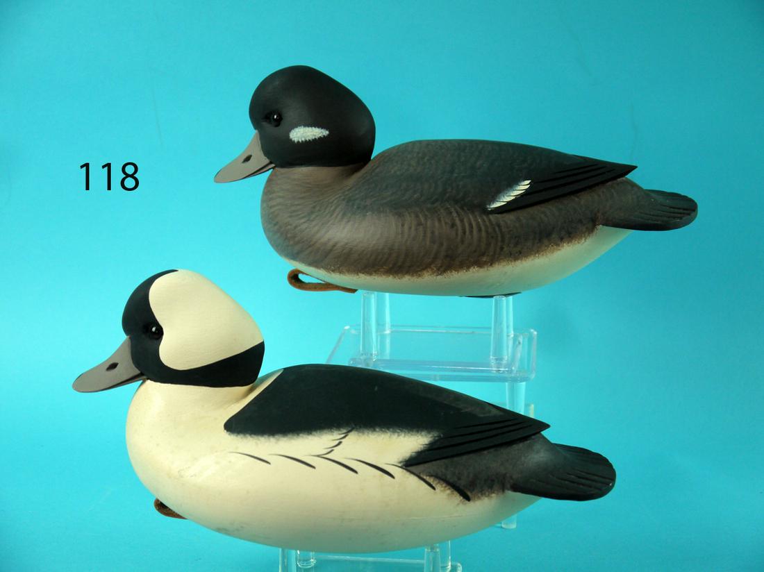 BUFFLEHEAD PAIR, F.C. BROWN (1 of 4)