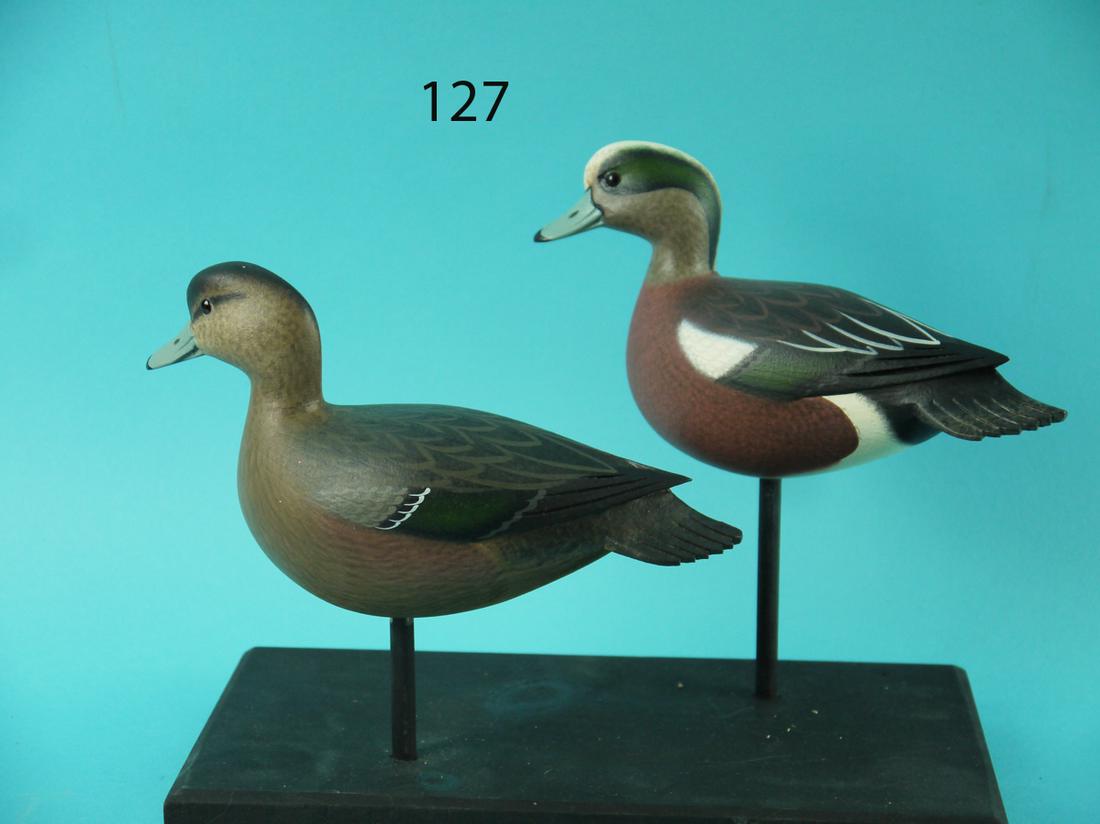 ONE-THIRD SIZE WIDGEON PAIR, F.C. BROWN, JR. (1 of 2)