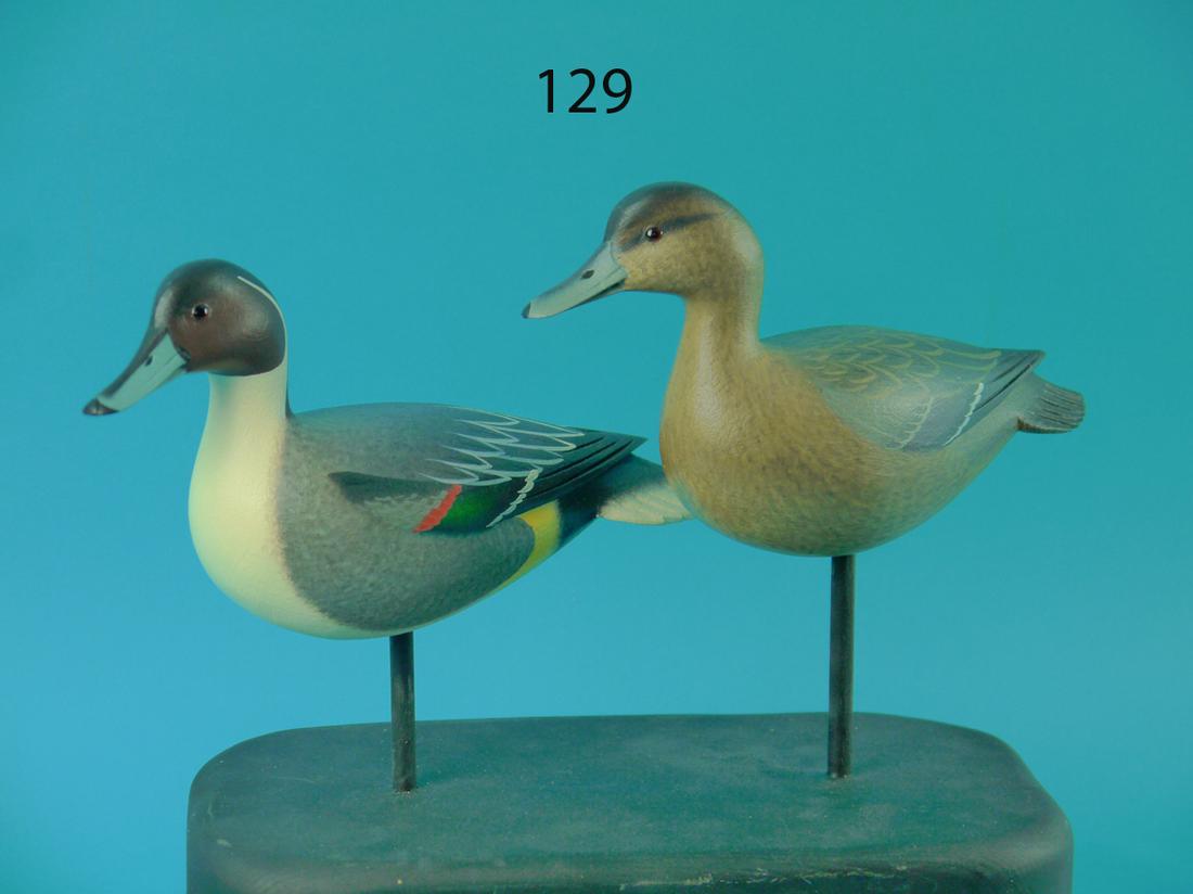 ONE-THIRD SIZE PINTAIL PAIR, F.C. BROWN, JR. (1 of 2)
