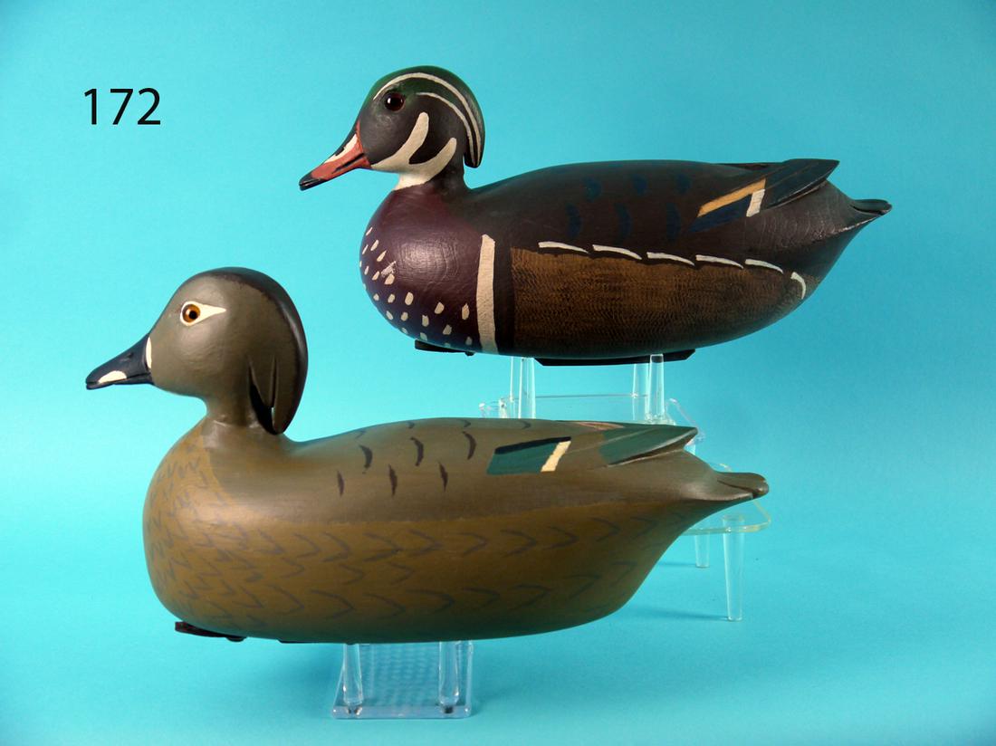 WOOD DUCK PAIR, J. BAKER (1 of 4)
