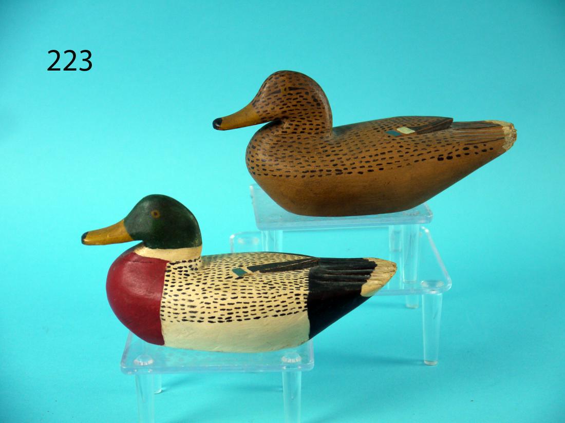 MINIATURE MALLARD PAIR, T. FITZPATRICK (1 of 4)