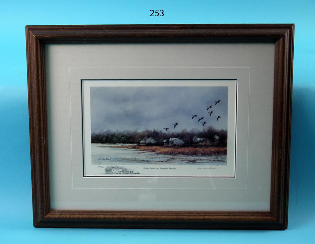 PRINT, "EARLY SNOW ON SUMMER RENTALS", A. BARKER (1 of 1)