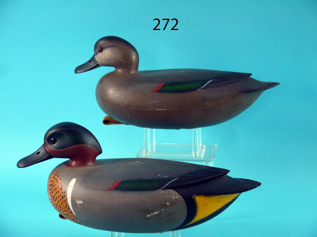 GREEN WING TEAL PAIR, F.C. BROWN, JR. (1 of 4)