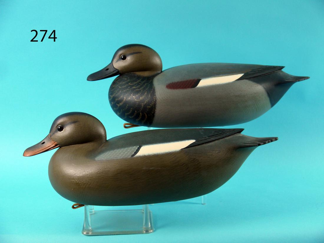 GADWALL PAIR, F.C. BROWN, JR. (1 of 4)