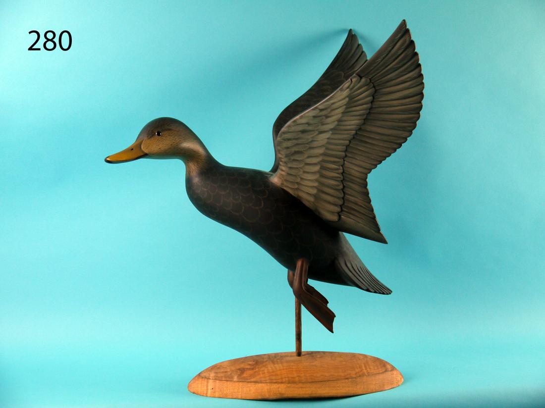 FLYING BLACK DUCK, G. STRUNK (1 of 3)