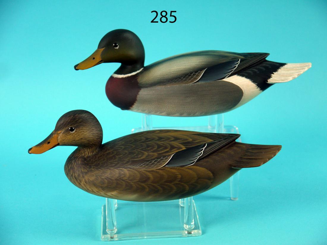 ONE-THIRD SIZE MALLARD PAIR, G. STRUNK (1 of 4)