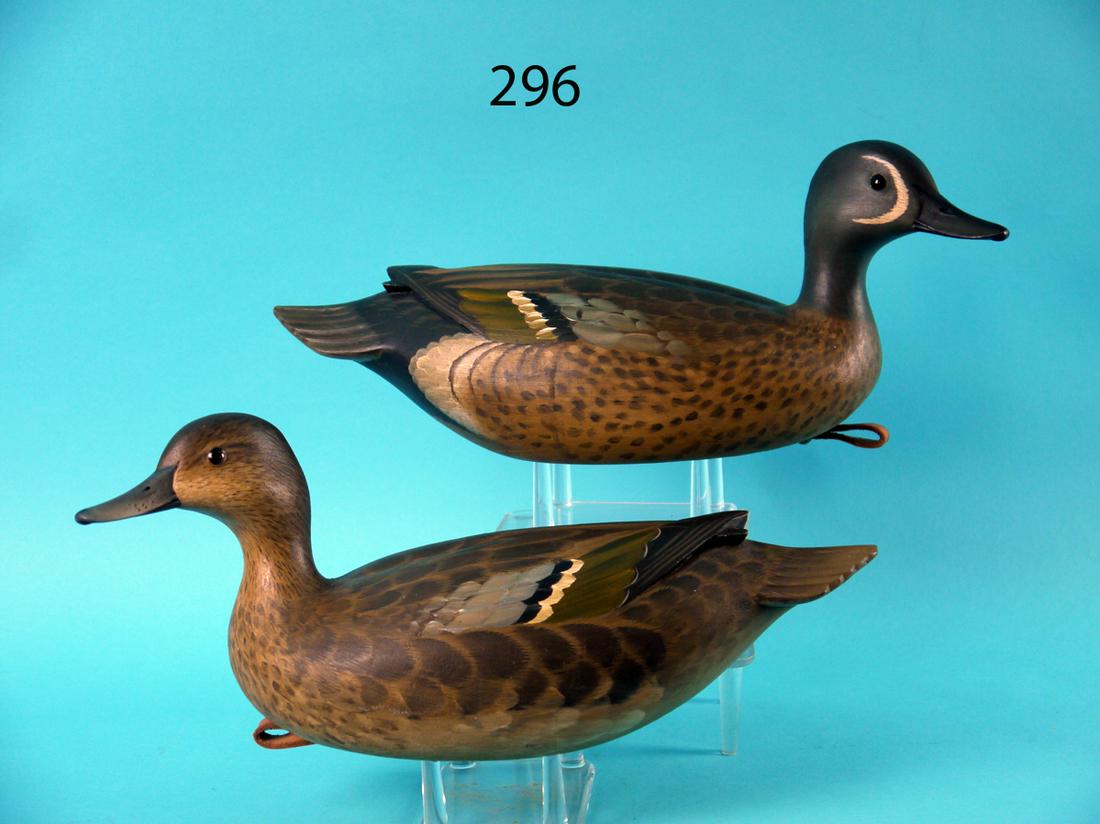 BLUE WING TEAL PAIR, G. STRUNK (1 of 4)