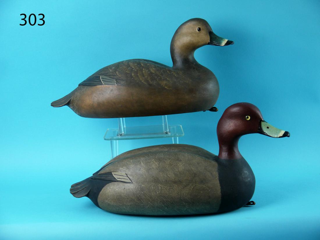 REDHEAD PAIR, SWAN CREEK RIG, B. WHITE (1 of 4)