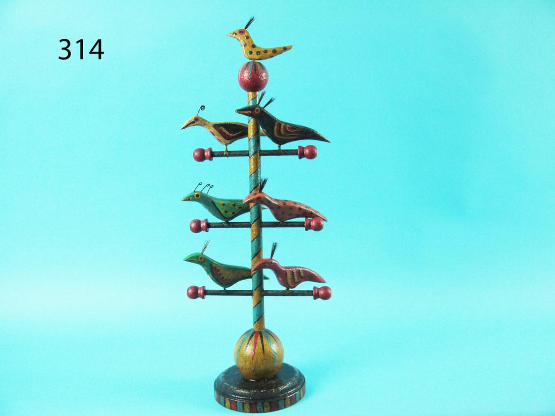 MINIATURE BIRD TREE, M. MICHENER (1 of 2)