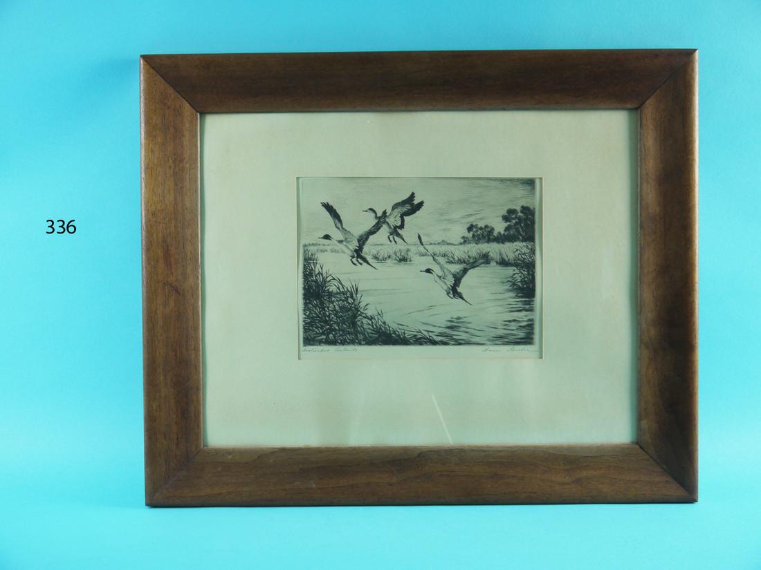 "DISTURBED PINTAILS," H. KLEIBER (1 of 1)