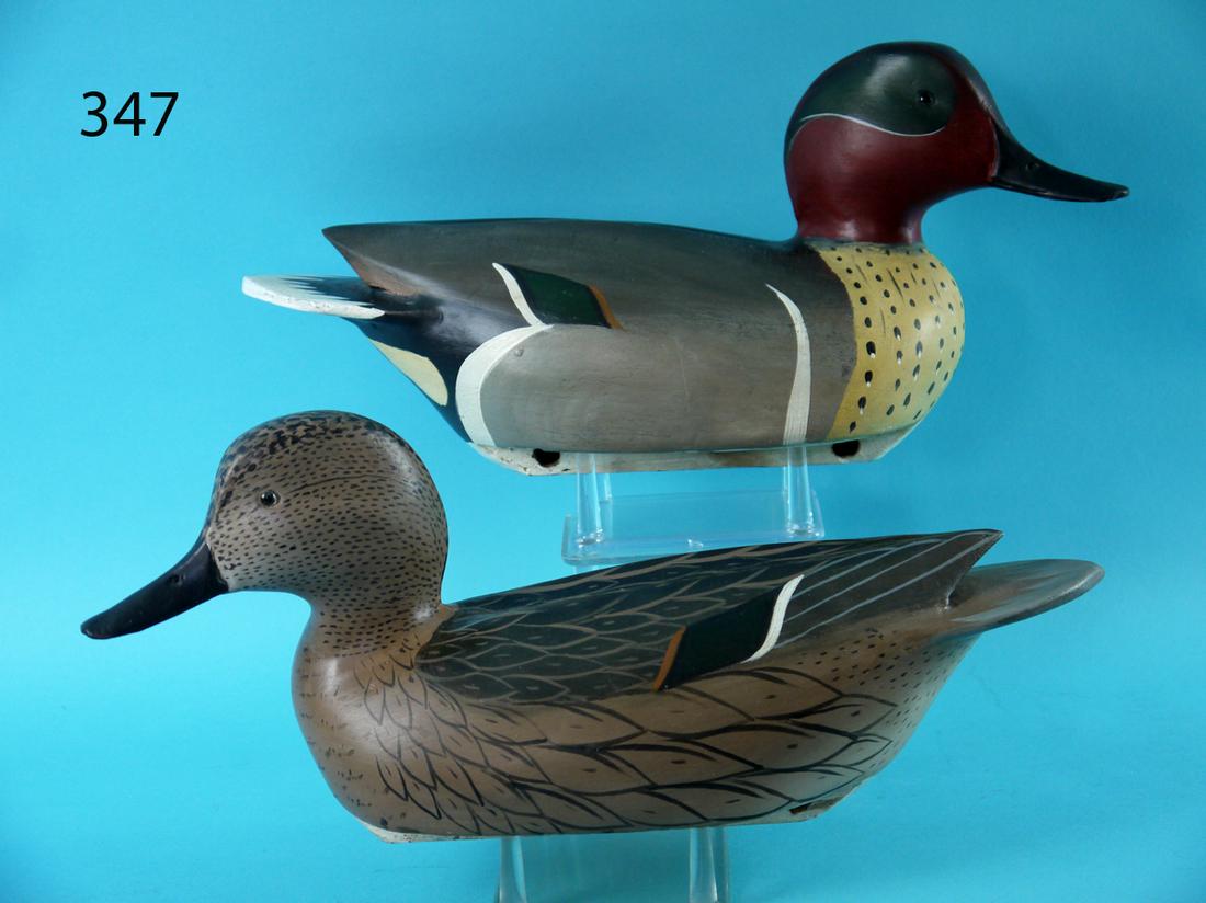 GREEN WING TEAL PAIR, W. GEONNE (1 of 4)