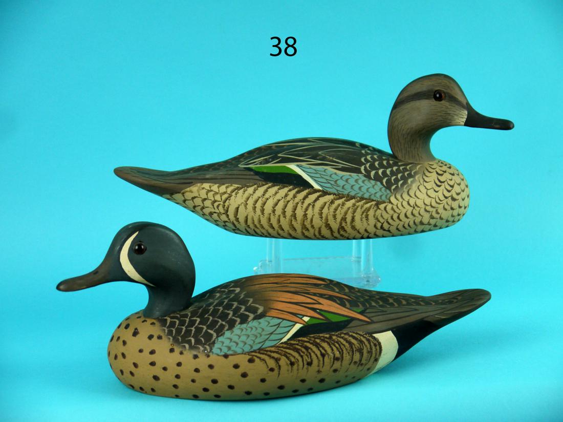 BLUE WING TEAL PAIR, WILDFOWLER (1 of 4)