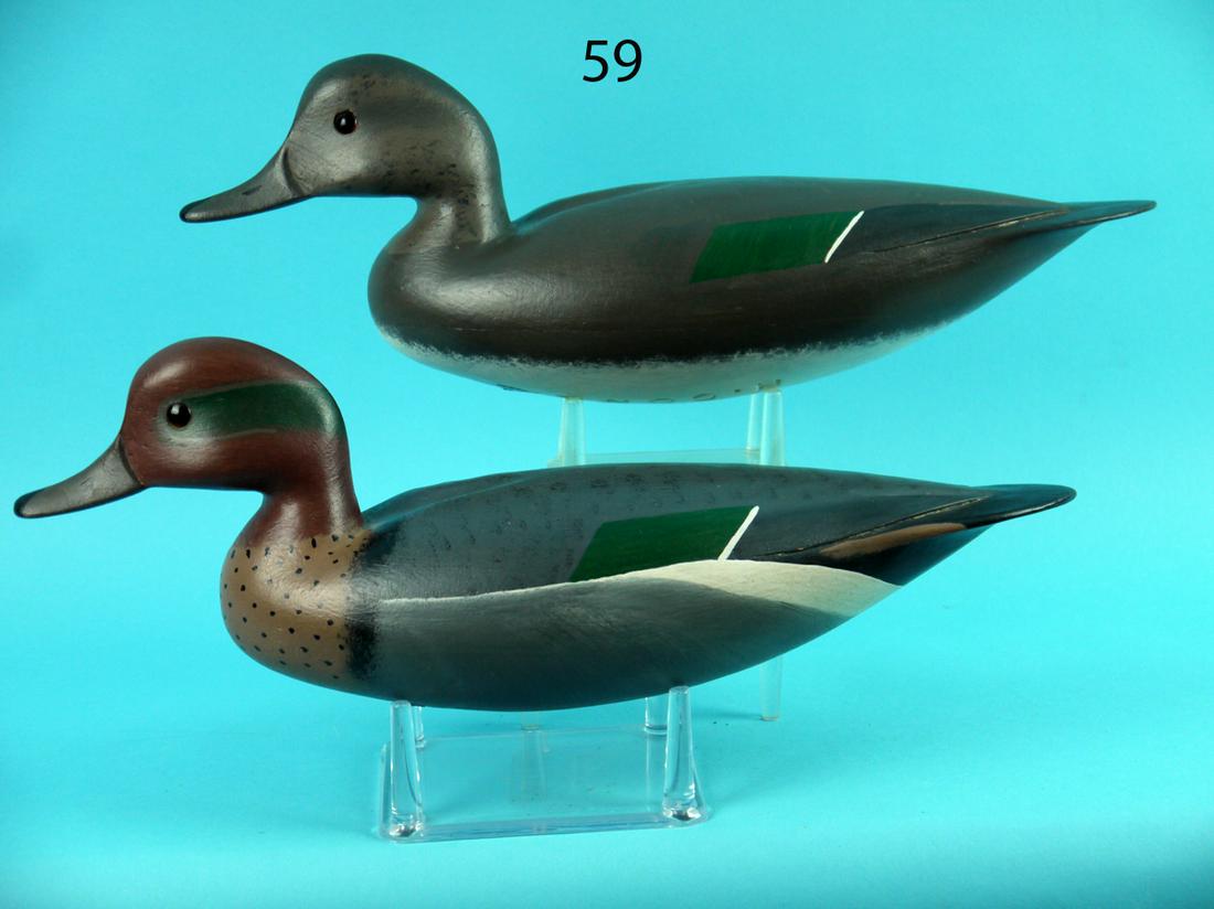 GREEN WING TEAL PAIR, H. CONKLIN (1 of 4)