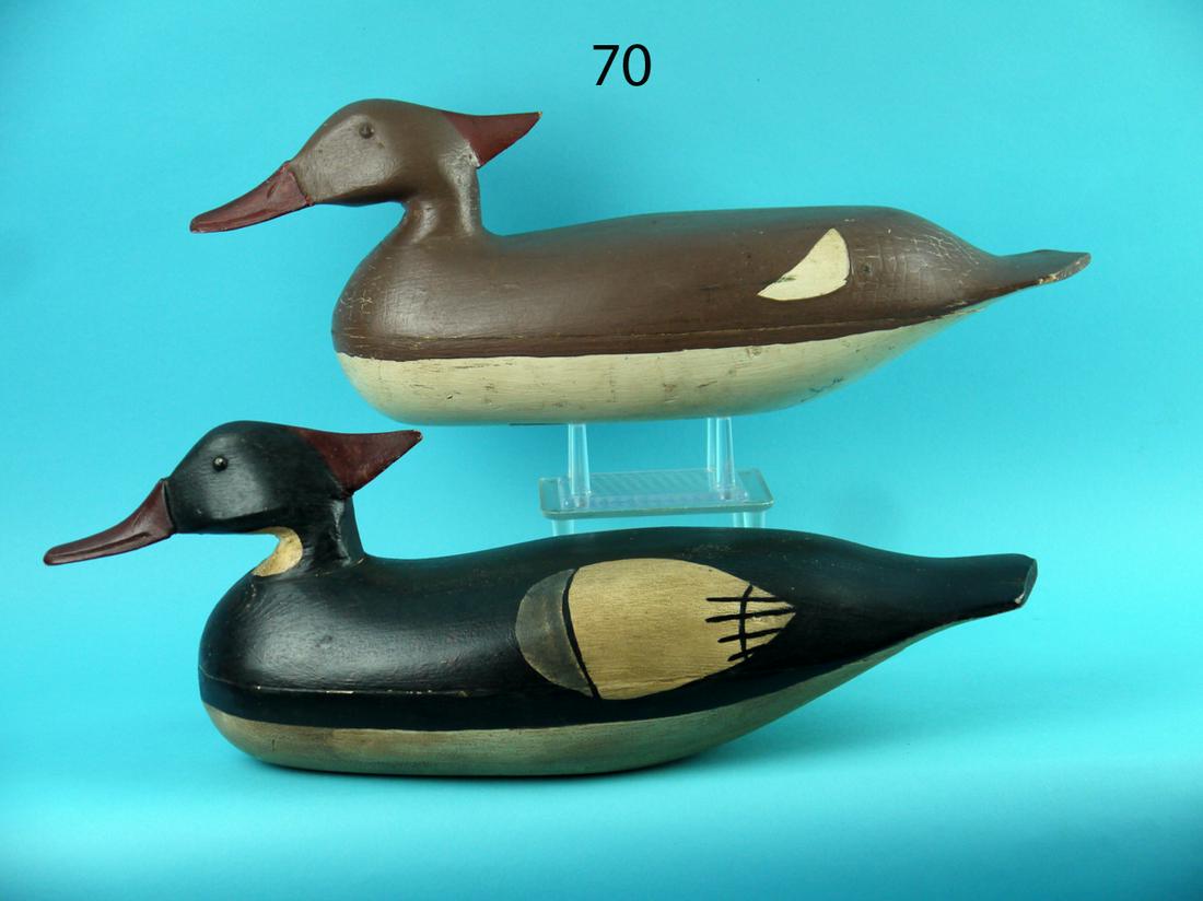 AMERICAN MERGANSER PAIR, J.E. HENDRICKSON (1 of 4)