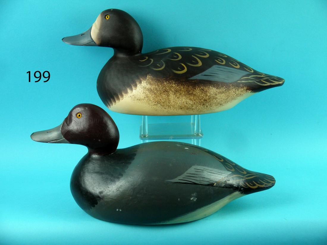 REPLICA REDHEAD PAIR, MASON'S DECOY FACTORY (1 of 4)