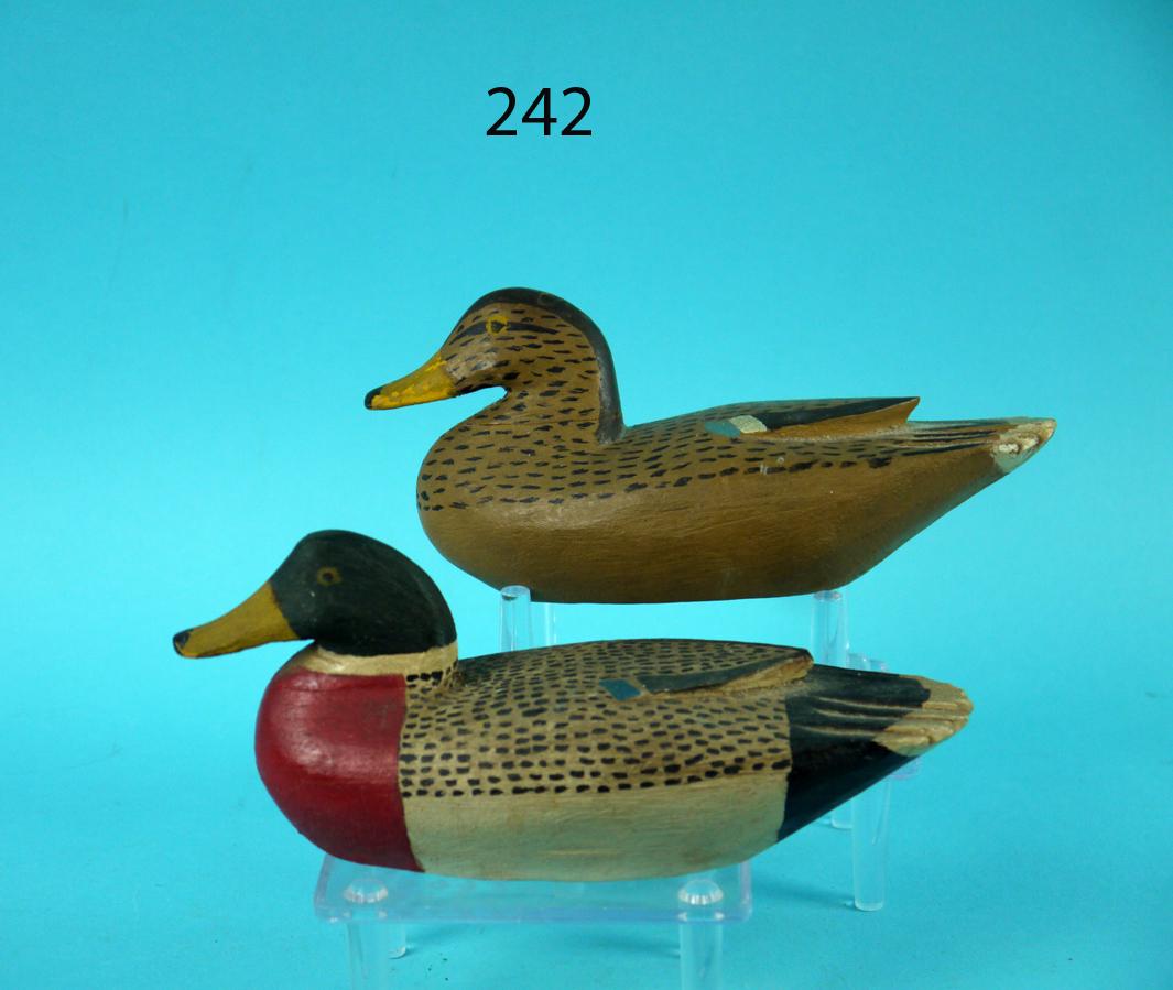 ONE-QUARTER SIZE MALLARD PAIR, T. FITZPATRICK (1 of 4)