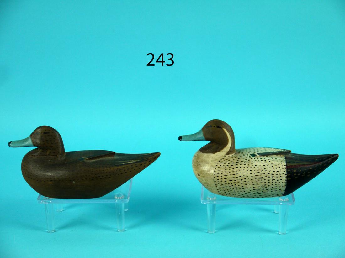 VERY FINE ONE-QUARTER SIZE PINTAIL PAIR, T. FITZPATRICK (1 of 4)