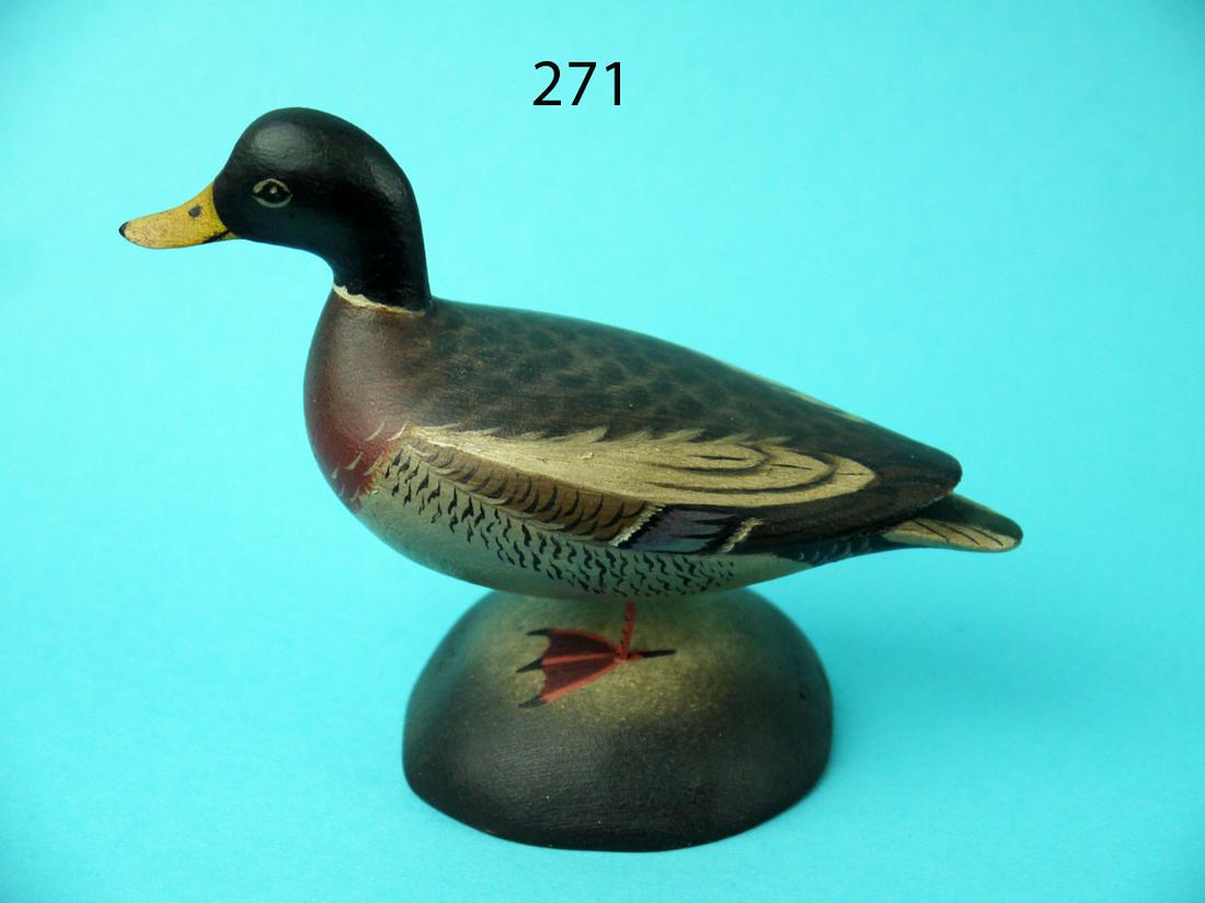 STANDING MALLARD DRAKE, A.E. CROWELL (1 of 4)