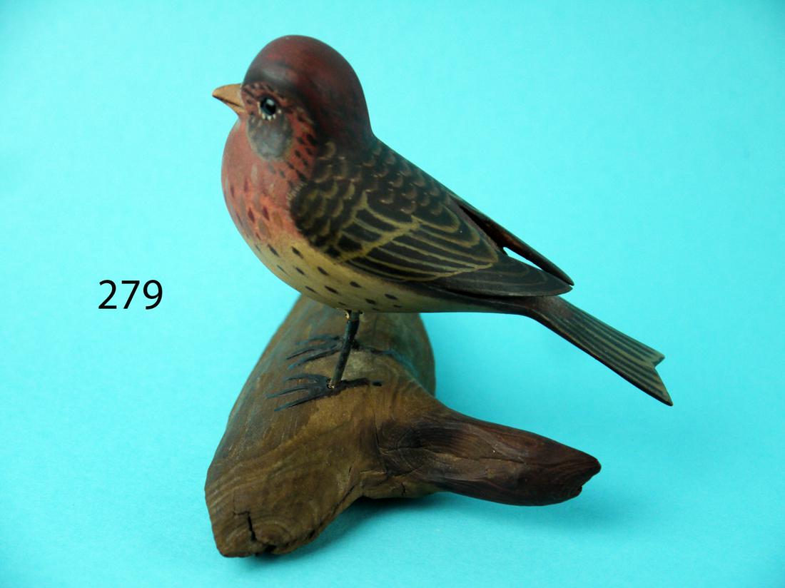 RARE PURPLE FINCH, J. LAPHAM (1 of 4)