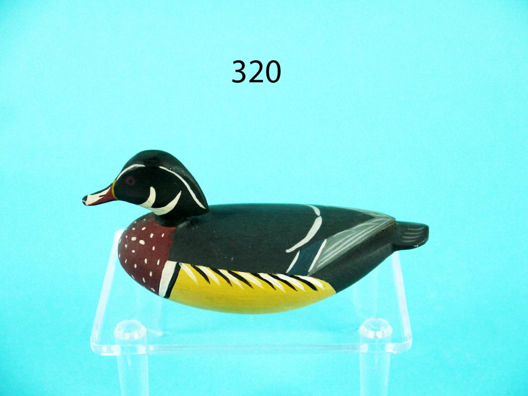 MINIATURE WOOD DUCK, G. STRUNK (1 of 4)