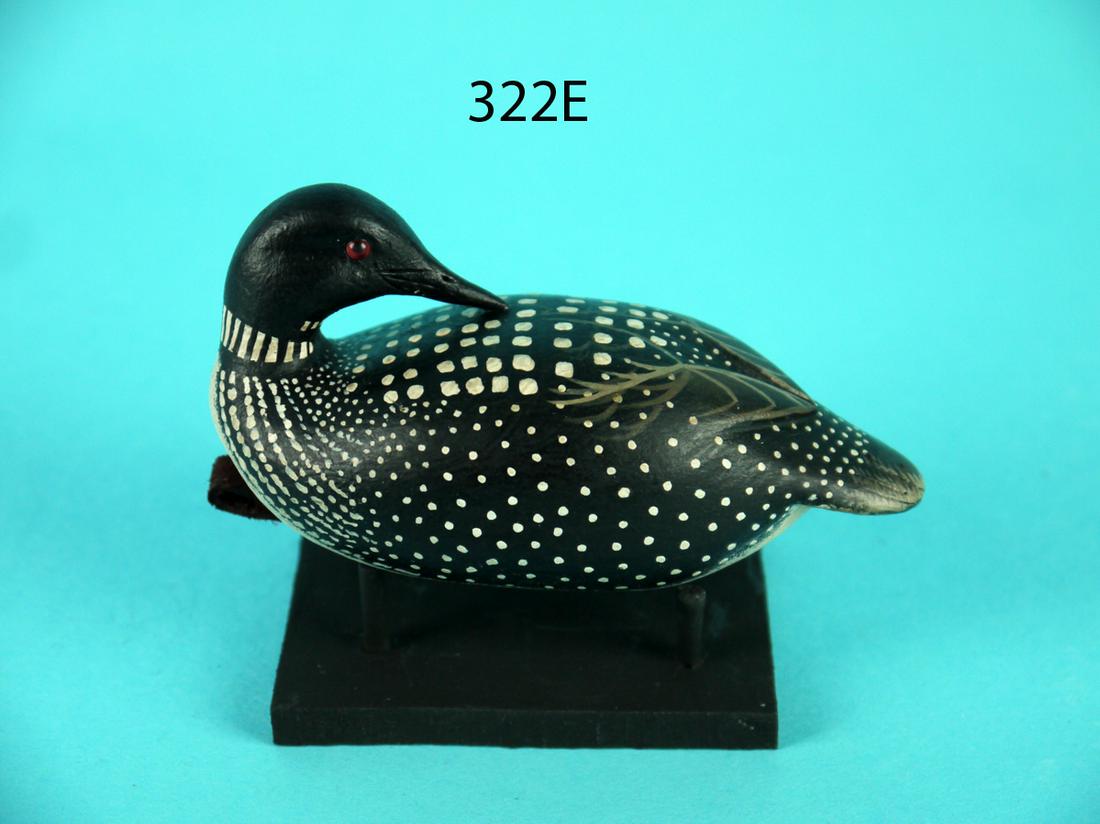 MINIATURE LOON, COCKTAIL SIZE, J. WOOD (1 of 4)
