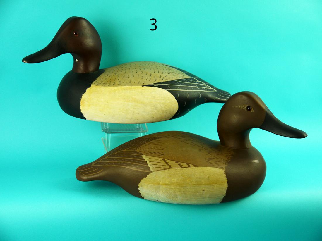 CANVASBACK PAIR, WILDFOWLER (1 of 4)