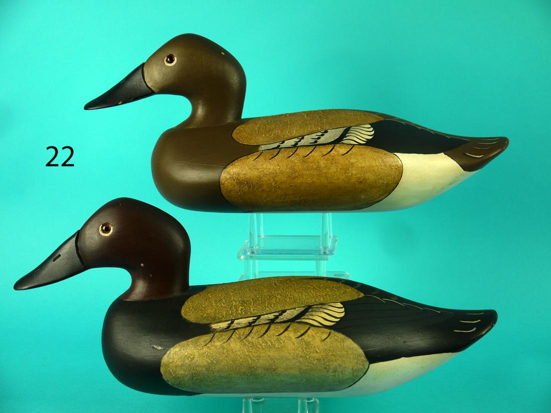 CANVASBACK PAIR, WILDFOWLER (1 of 4)