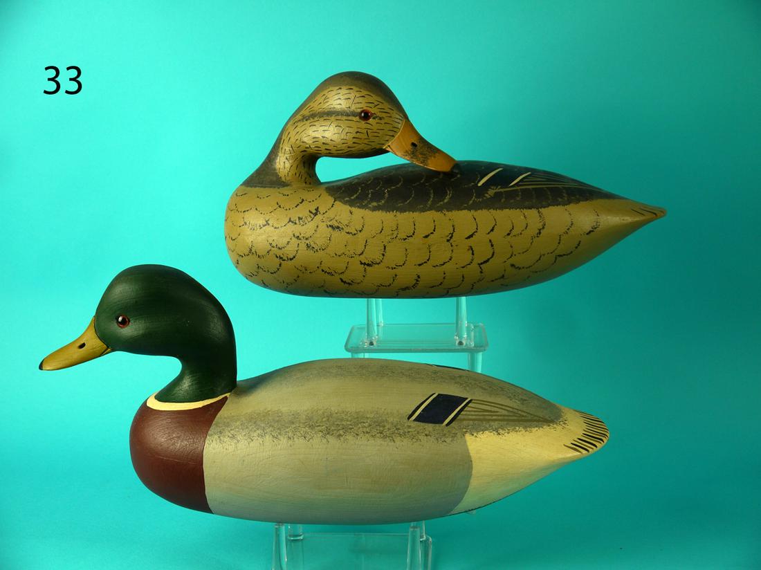 MALLARD PAIR, C.R. BIRDSALL (1 of 4)