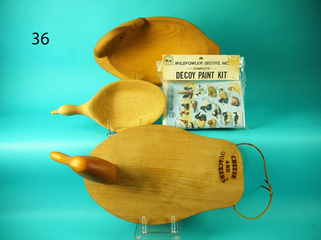 CHEESE AND QUACKER SET, WILDFOWLER (1 of 1)