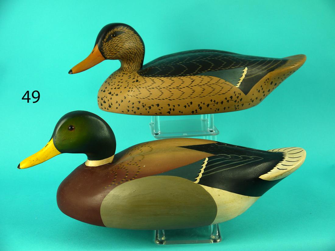 DECORATIVE MALLARD PAIR, WILDFOWLER (1 of 4)