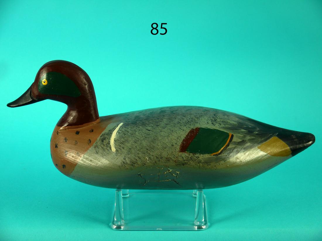 GREEN WING TEAL DRAKE, J. CURRIER (1 of 4)