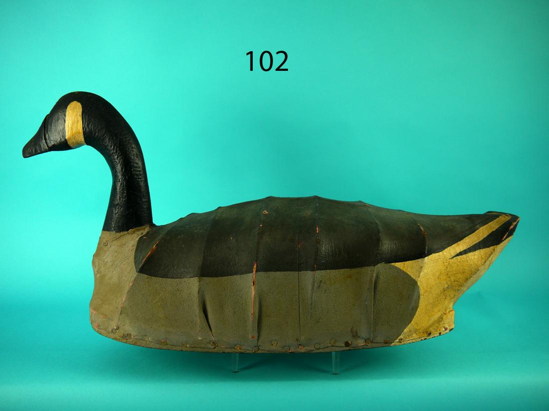 CANVAS-COVERED GOOSE, MIDGETT FAMILY (1 of 4)