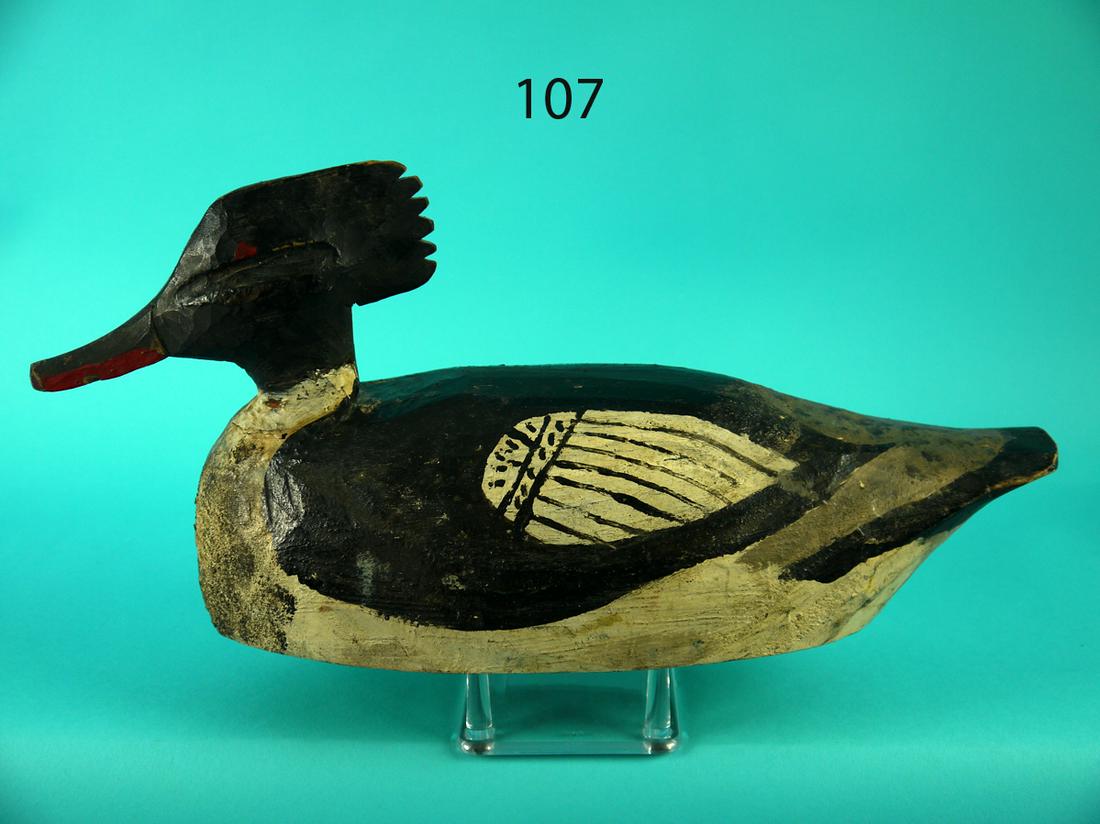 RED-BREAST MERGANSER DRAKE, M. HANCOCK (1 of 4)