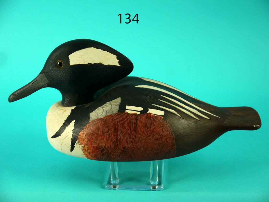 HOODED MERGANSER, F.C. BROWN, JR. (1 of 4)