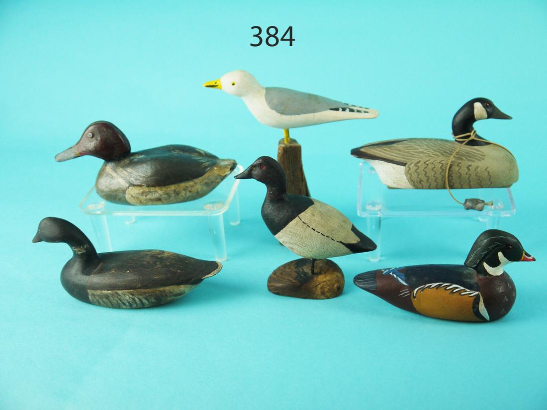 SIX MINIATURE CARVINGS (1 of 1)