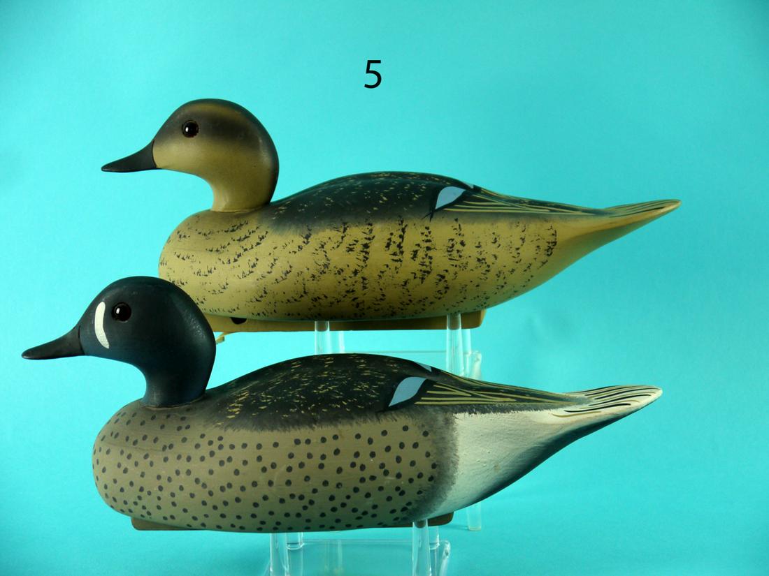 BLUE WING TEAL PAIR, WILDFOWLER (1 of 4)