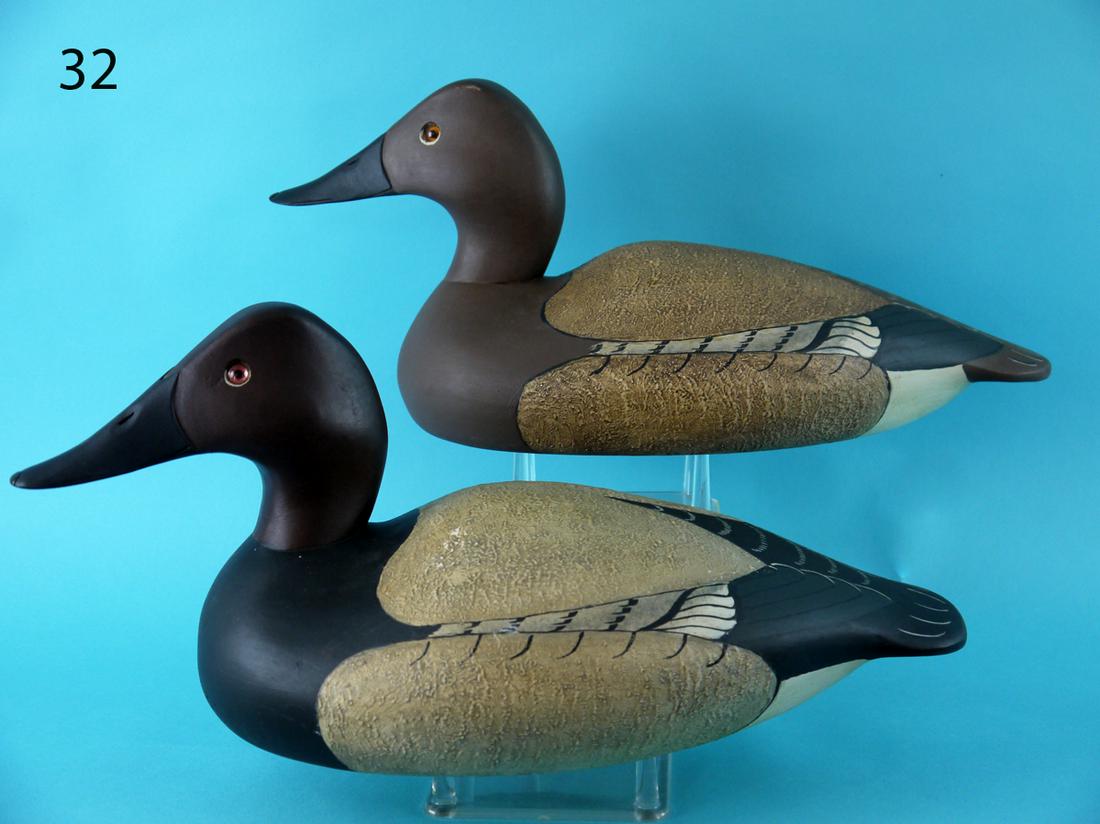 CANVASBACK PAIR, WILDFOWLER (1 of 4)