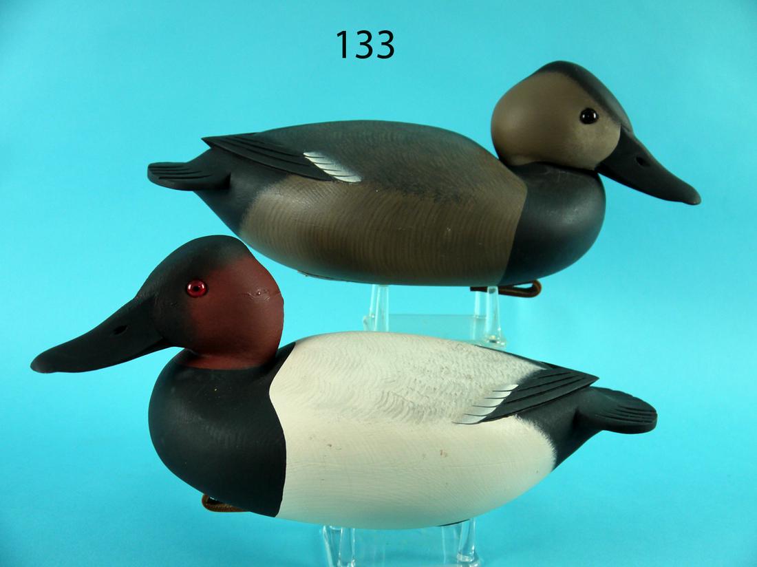 CANVASBACK PAIR, F.C. BROWN, JR. (1 of 4)
