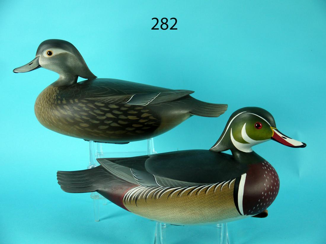 WOOD DUCK PAIR, G. STRUNK (1 of 4)