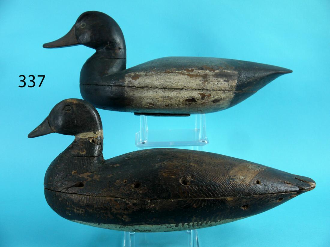 BLUEBILL DRAKE, H. KILPATRICK/FOLK ART DECOY (1 of 4)