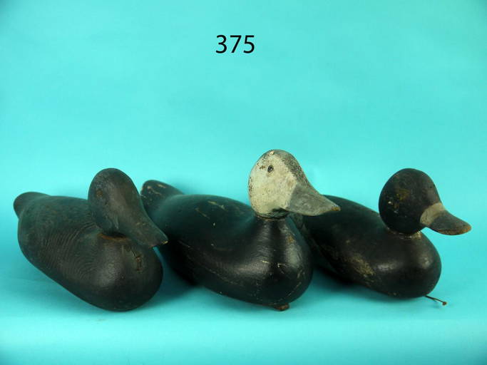 THREE MASON DECOYS Feb 20, 2022 Frank and Frank Sporting Collectibles LLC in NJ