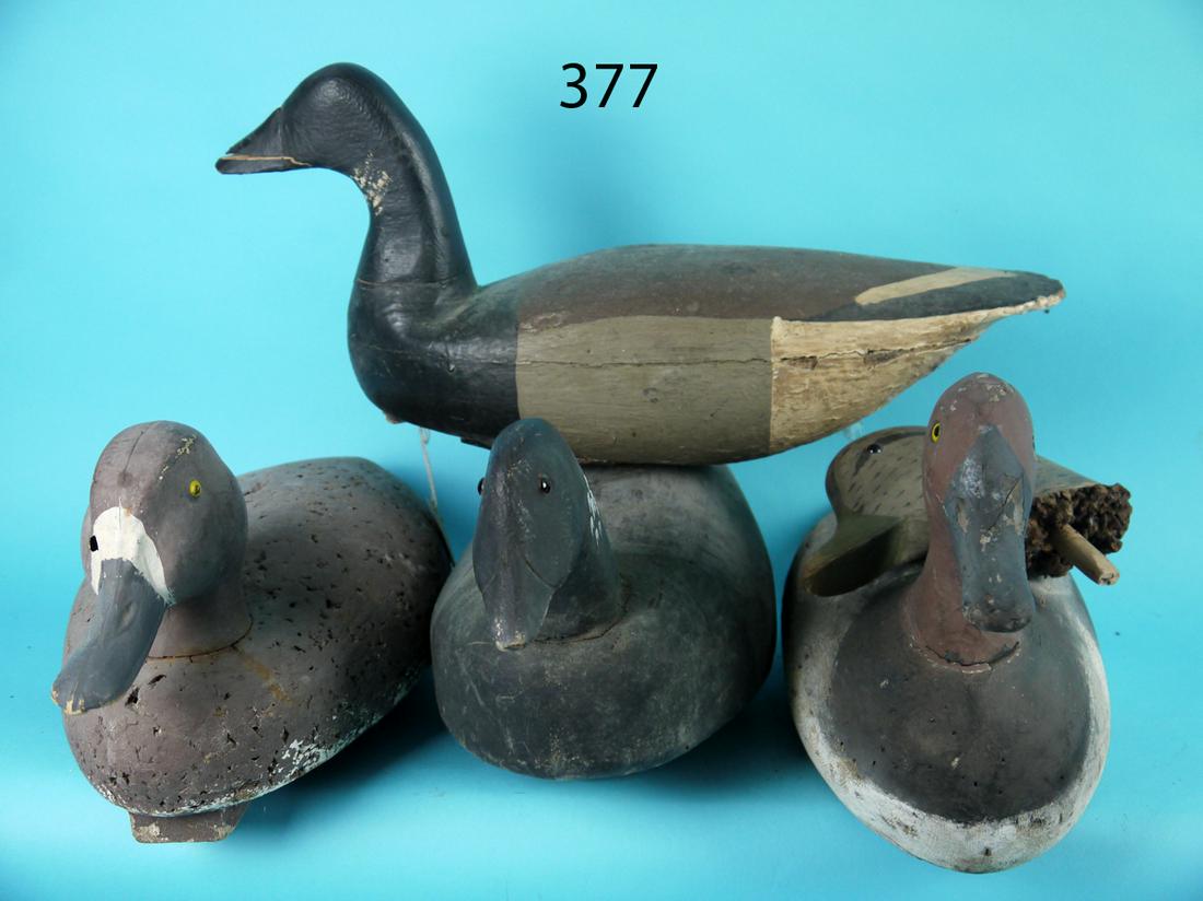 GROUP OF FIVE DECOYS (1 of 1)
