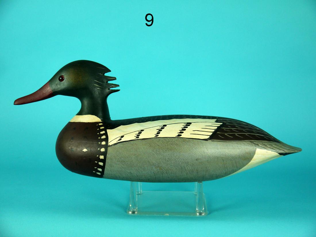 RED-BREASTED MERGANSER DRAKE, WILDFOWLER (1 of 4)