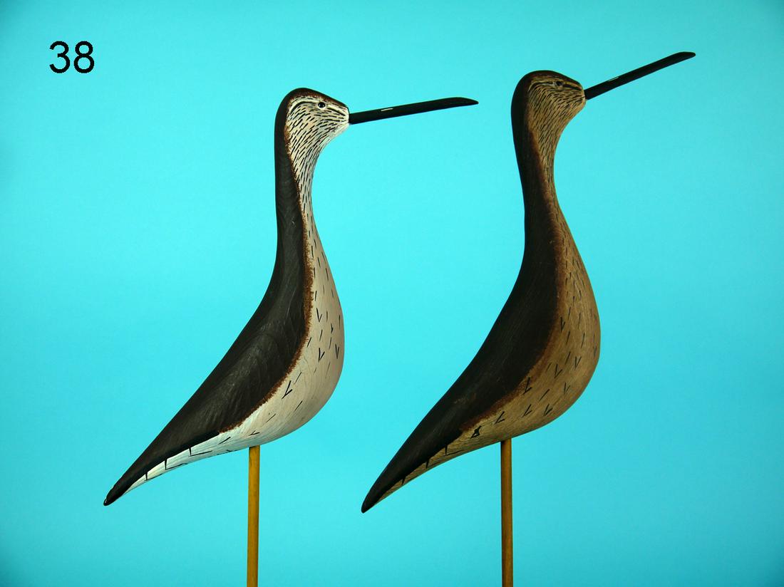 TWO GREATER YELLOWLEGS, R. GLICK (1 of 3)