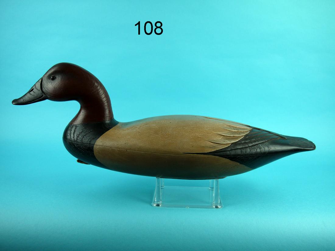 DECORATIVE CANVASBACK, J. BROCKMAN (1 of 4)