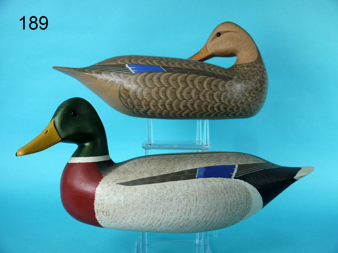 MALLARD PAIR, H.V. SHOURDS (1 of 4)