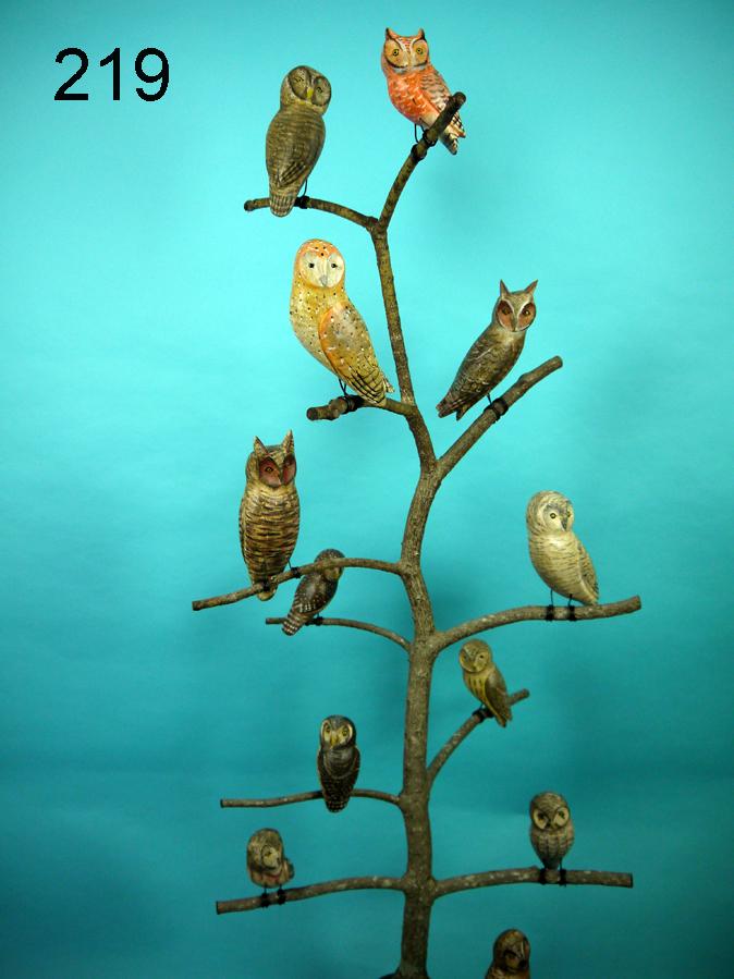 OWL BIRD TREE, K. KIRBY (1 of 3)