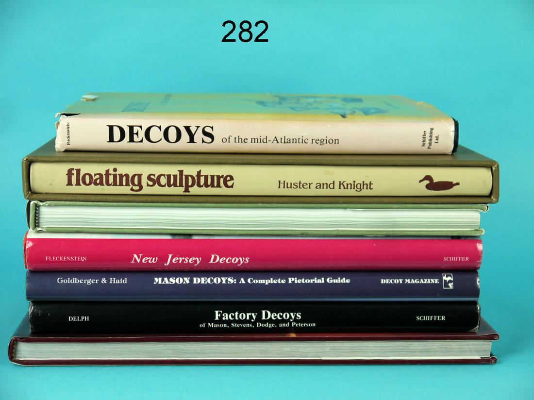 GROUP OF 7 DECOY BOOKS (1 of 1)