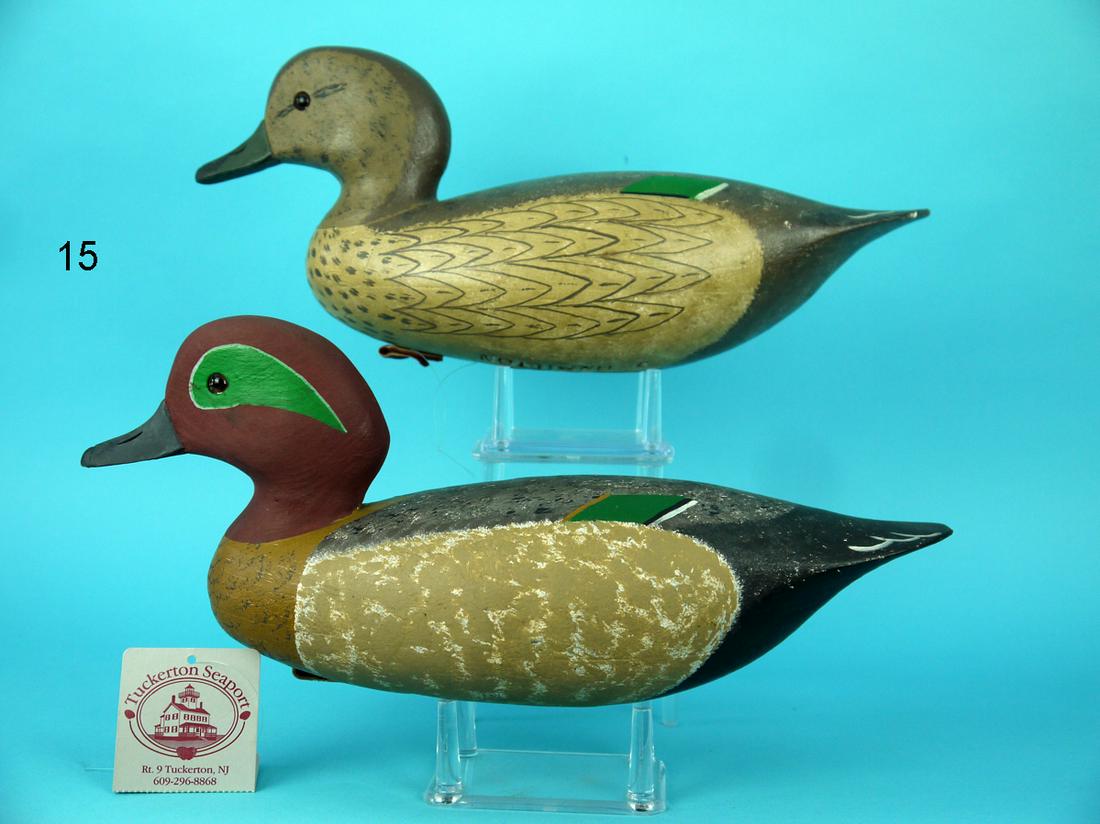 GREEN WING TEAL PAIR, J. HAMILTON (1 of 4)