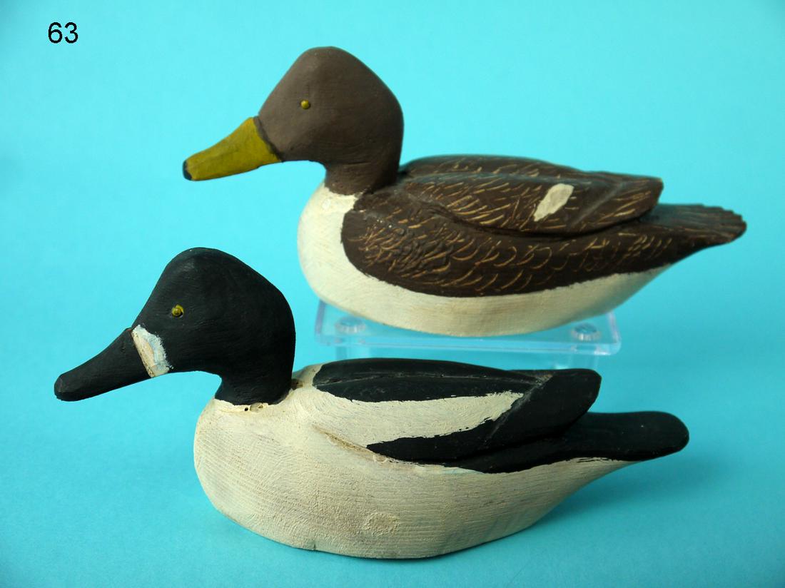 MINIATURE GOLDENEYE PAIR, M. HANCOCK (1 of 4)